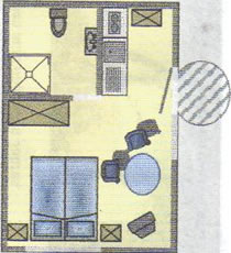 Grundriss Ferienwohnung 2