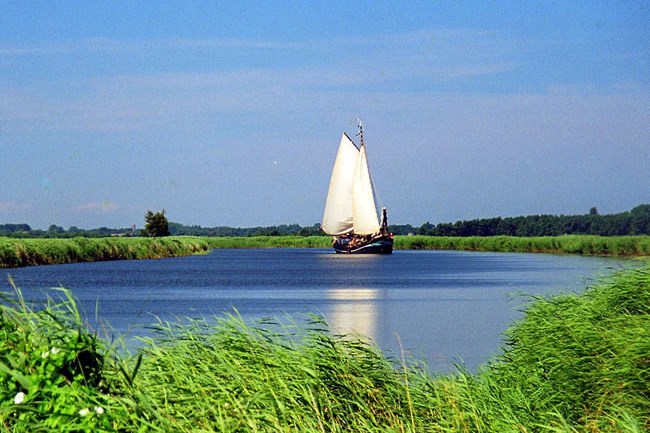 Boot auf dem Strom